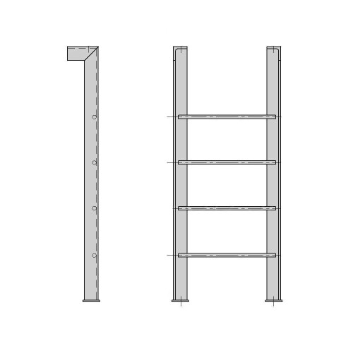 Стремянка СХ-52 5200 мм Серия 1.450.3-7.94 в Курске

