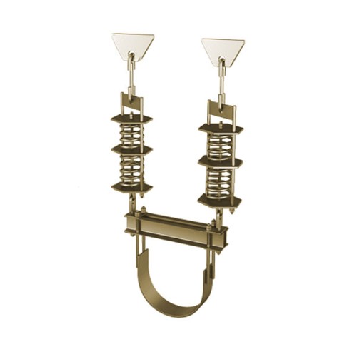 Опора подвесная пружинная для горизонтальных трубопроводов Т41 Ст3 530х2120 мм Серия 4.903-10 выпуск 6 в Курске

