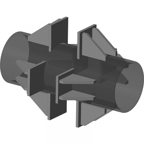 Опора неподвижная четырехупорная для тепловых сетей ТС-661.00.00 377х140х162х580 мм Серия 5.903-13 выпуск 7-95 28,3 кг
